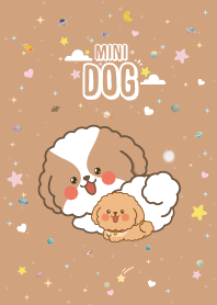 น้องหมา น่ารักมินิ สีน้ำตาล