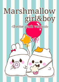 Marshmallow Girl & Boy theme park ver.