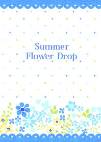 Summer flower drop World Premium