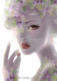 Olive green girl