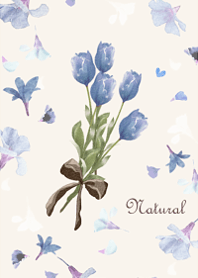 仕様変更版・チューリップ・ブーケブルー