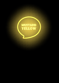 Love Mustard Yellow Neon Theme