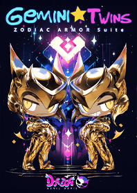 Gemini Twins Gold Suit [DADA Zodiac V2]