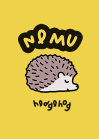Hedgehog NEMU NEMU yellowgreen s69