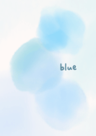 水彩ブルー