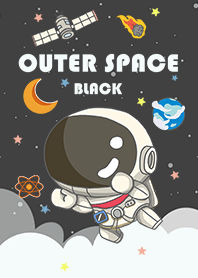 Outer Space/Galaxy/Baby Spaceman/Black