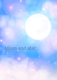 Moon And Star -BLUE PURPLE CLOUD- 11