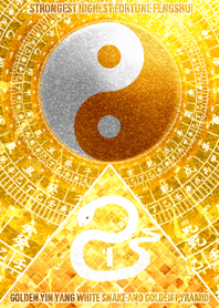 White snake and Golden pyramid 1