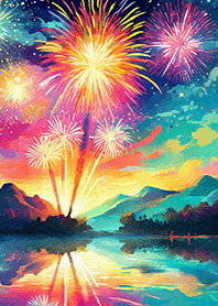 Beautiful Fireworks Theme#6