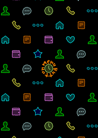 Line Menu Button Black 02