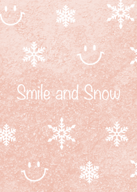 雪とスマイル 〜ピンク