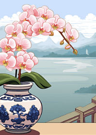 Chinese style Phalaenopsis