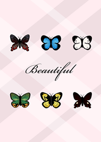 可愛迷人小蝴蝶！(蜜桃粉)
