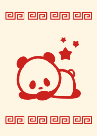 Chinese style, cute panda theme