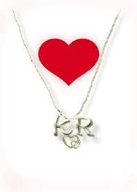 イニシャル31 K&R （ハート）