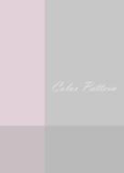 Color Pattern -Pink&Gray-