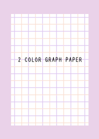 2 COLOR GRAPH PAPER/PINK&PUR/LIGHT PUR
