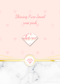 Shining Pure Jewel rose pink