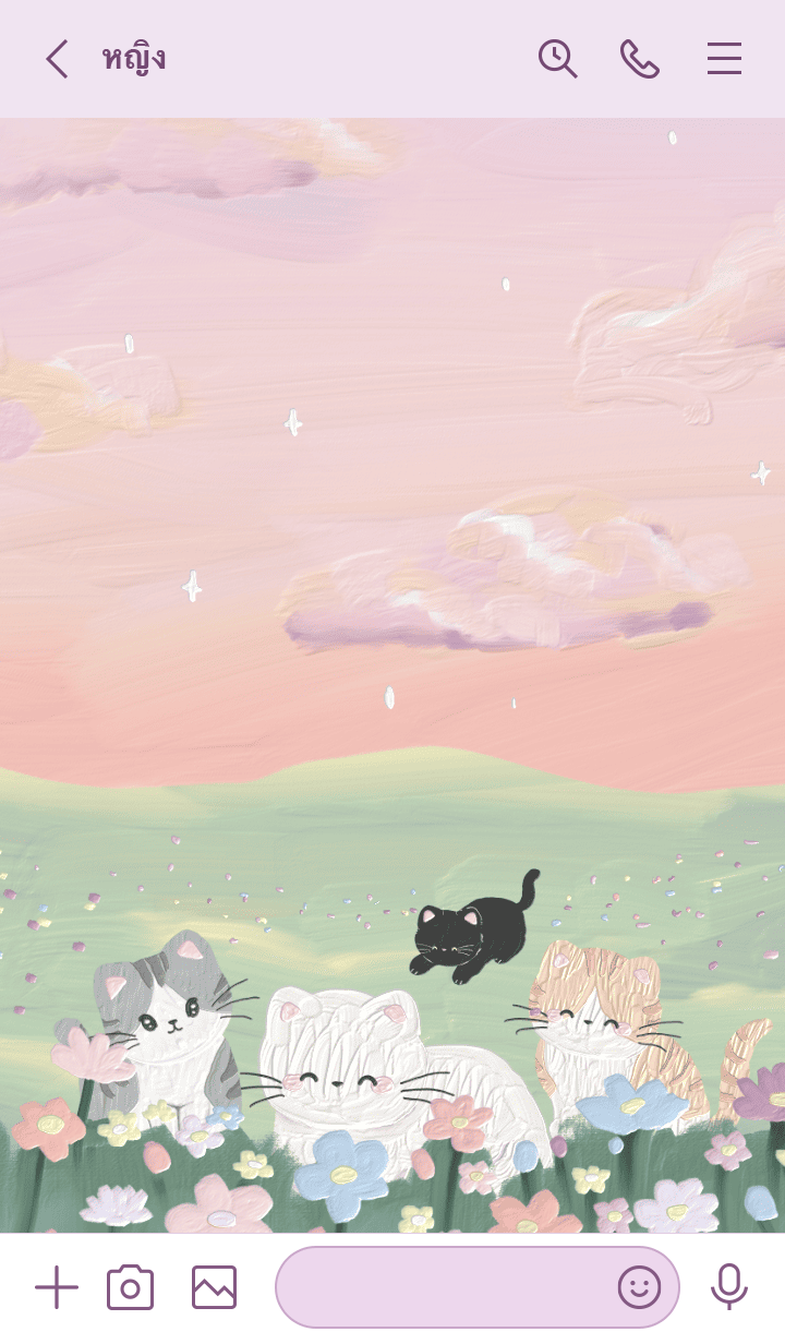 Cat dreamy (purple ver.) รูปที่ 2