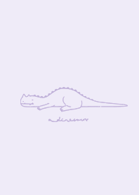 一條恐龍-紫