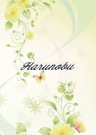 Harunobu Butterflies & flowers