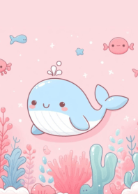 Little Whale Pink No.16