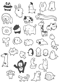Doodling -ANIMALS-