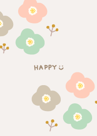 Cute flowers Nordic