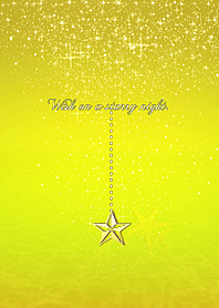 Wish on a starry night#28*Yellow*
