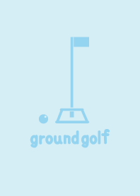 ground golf silhouette