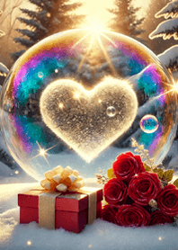 愛の証103（ハートとシャボン玉）