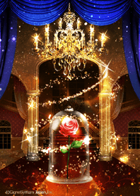 Rose Of Magic Beauty And The Beast Line主題 Line Store