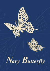 Navy Butterfly