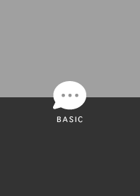 Simple&Basic - Gray&Black