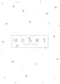 HEART-PINK SIMPLE 24