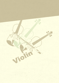 Violin 3clr Tea green