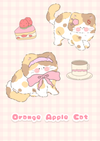 Orange Apple Cat