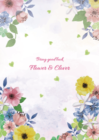 Bring good luck Flowers & Clover 2