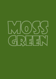 I Love moss green theme