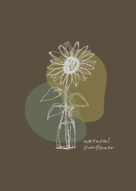 Natural sunflower/brown