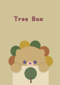 Lion tree box