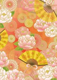 peony pattern with elegance