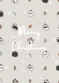neko christmas1 / linen