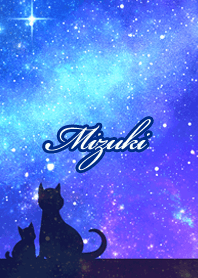 Mizuki Milky way & cat silhouette