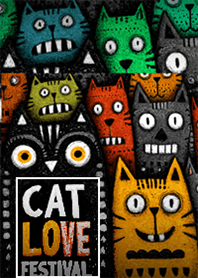 CAT LOVE FESTIVAL1 white