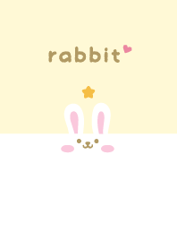 Rabbits. Star [Yellow]