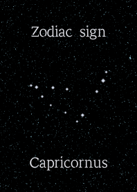 Zodiac sign -Capricornus-