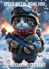 The advancing cat army 06