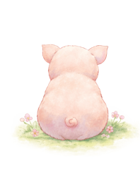 Fluffy Piggy Butt: Cute & Cozy8