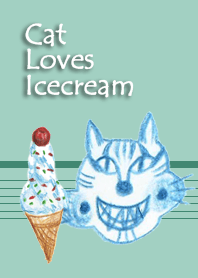 Cat Loves Icecream